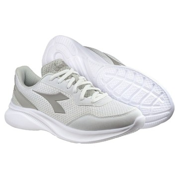 diadora ROBIN 6 女慢跑鞋 DA181483-C6103  25.5cm  白灰色