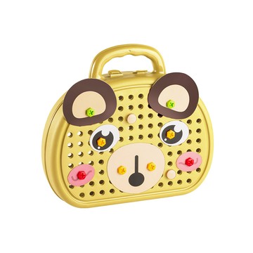 電動版 熊熊鎖螺絲工具箱 顏色隨機