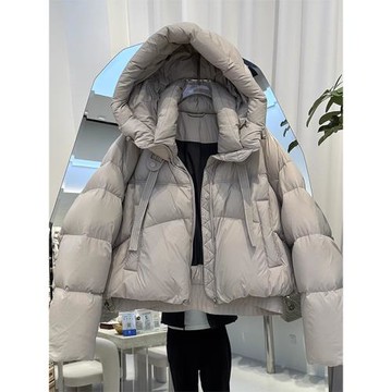 設計感龜背泡芙云朵棉服女2025年冬季新款短款保暖厚外套棉襖爆款