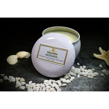 Voluspa 美國 香氛精油蠟燭 莫氏蘭花 Mokara 4oz 迷你鐵罐 全新
