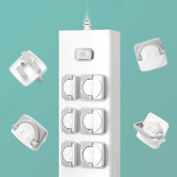 插座保護蓋安全兒童防護蓋寶寶防觸電電源保護套嬰兒插頭堵插孔塞