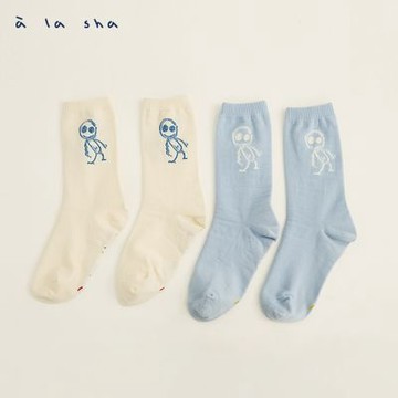 a la sha 阿財舒適長襪(一組2入)