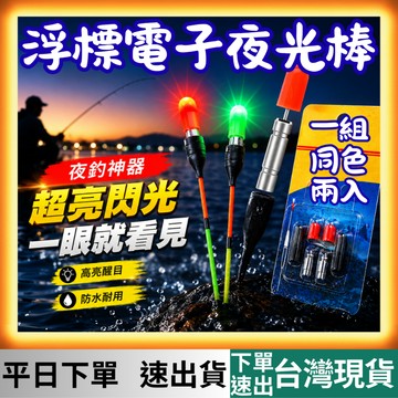 [釣具專區 有現貨 隔日到貨] 電子浮標尾 電子浮標 夜光浮標 夜光棒 電子夜光棒