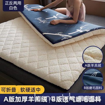 床墊軟墊褥子家用冬季羊羔絨加厚租房專用學生宿舍單人海綿墊被硬 雙11全館免運