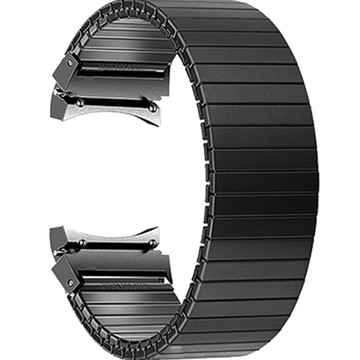 Hamate 智慧手錶相容輕量金屬彈性錶帶 S  1個  黑色  Galaxy Watch 4/Watch 5 All Models/ Galaxy Watch Series 20 mm