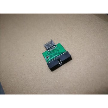 USB3.2/3.1/3.0/19針20PIN轉TYPE-E TO 19前置面板接頭TYPE-C KEY