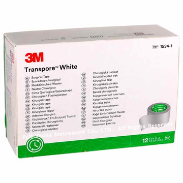 【醫康生活家】3M 嬰幼兒專用醫療膠帶 1534-1 1吋12入/盒
