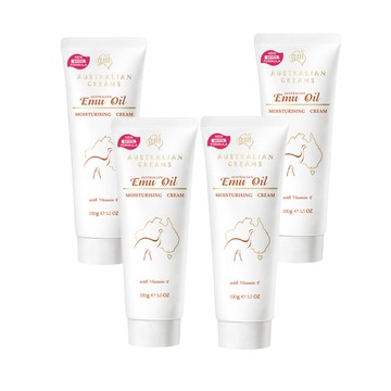 【澳洲 G&M】鴯苗鳥油滋潤維他命E護手霜(100g/支 4入組)