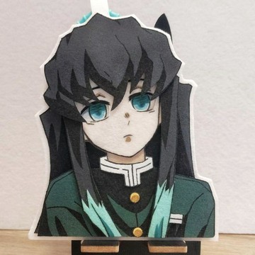 【新款周邊】☘️臺灣出貨☘️新款熱門時透無一郎高顏值不織布動漫周邊裝飾品掛件送朋友禮物