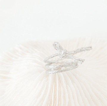 / 約定 / 925純銀單結戒指 尾戒 (銀/金/玫瑰金)