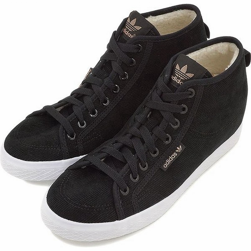 日本限定 Adidas アディダス オリジナルス スニーカー レディース ハニー ミッド ヒール コーディロイ ブラック Aq5774 Fw15 通販 Lineポイント最大0 5 Get Lineショッピング