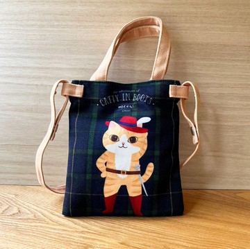 Meow 貓劍俠電話可手挽斜孭小袋