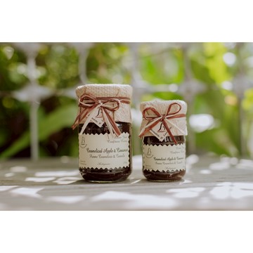 【 B de L小銅鍋 】250g 肉桂焦糖蘋果果醬 100%天然/手工製作/貴族秘密食譜