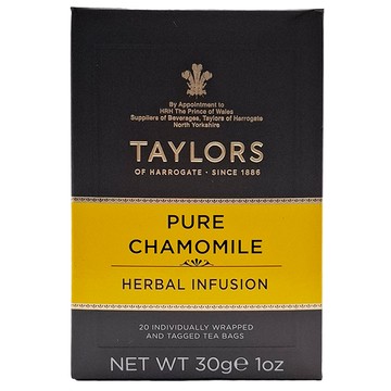 TAYLORS 泰勒茶 清新洋甘菊茶 1.5g/20包/盒 無咖啡因 德國原產  1盒