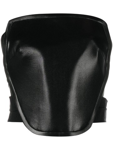 RTA - Alzira strapless top - women - Polyamide - XXS - Black