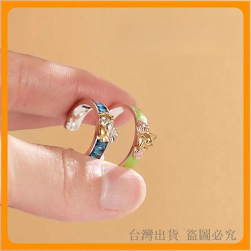 免運🔥戒指 情侶對戒 開口指環 瘋狂動物城戒指 尼克朱迪戒指 動漫周邊戒指 二次元戒指 閨蜜戒指 禮物戒指 飾品組合
