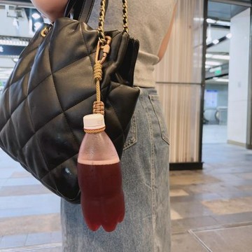 傘繩編制飲料礦泉水瓶固定防丟掛環繩扣背包服飾玩偶配飾edc快掛