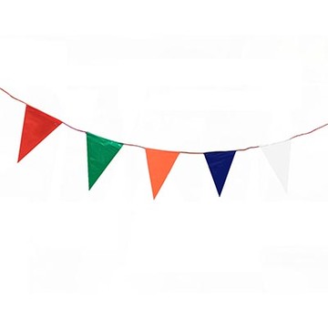 布置用旗面/尼龍三角旗 20尺/600cm