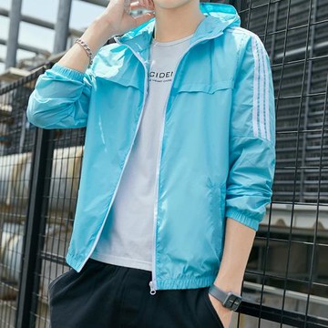 男士防曬衣夏季冰絲戶外風衣休閑釣魚透氣青年防曬皮膚衣外套大碼