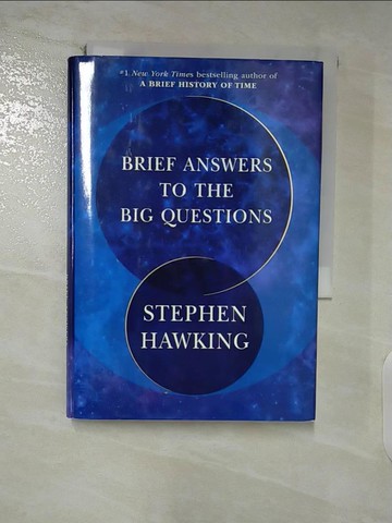 【書寶二手書T7／原文書_XMR】Brief Answers to the Big Questions_Hawking, Stephen W.