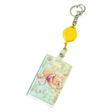 Winnie the Pooh 小熊維尼 質感壓克力票卡 10.5cm*6.5cm  維尼黃