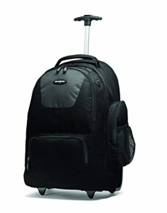 Samsonite Corporation Wheeled Backpack wOrganizational Pockets Black by COSCO