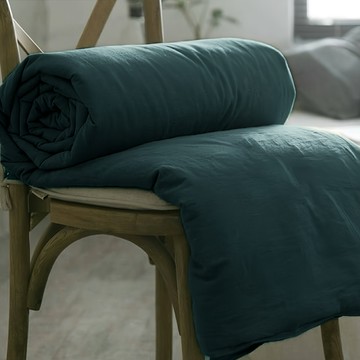 夢之語 柔舒棉涼被  6.5 x 5尺  孔雀藍綠