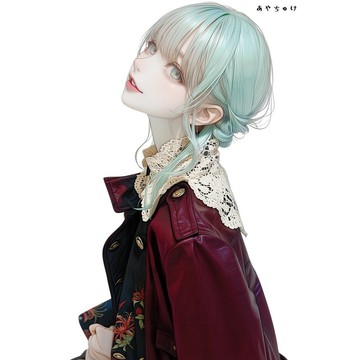 【9 月新品】07-143-0111 人物貼紙 幻想復古浪漫咖啡廳