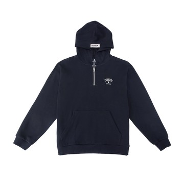 CONVERSE LOOSE HOODIE FLEECE TOP TOTAL ECLIPSE 男女 連帽上衣 UCJ405-GHM