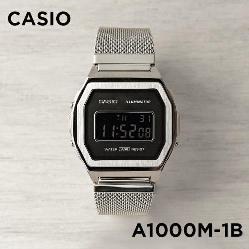CASIO チープカシオ A1000 ステンレス ステンレスケースのデジタルウォッチ！カシオA1000レビュー