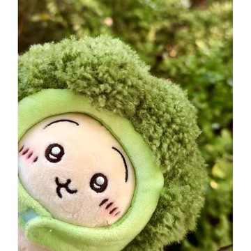 ✨ちいかわ Chiikawa 日本🇯🇵💖 吉伊卡哇 自嘲熊西藍花頭套 diy毛絨可愛娃衣 玩偶玩具禮物娃娃