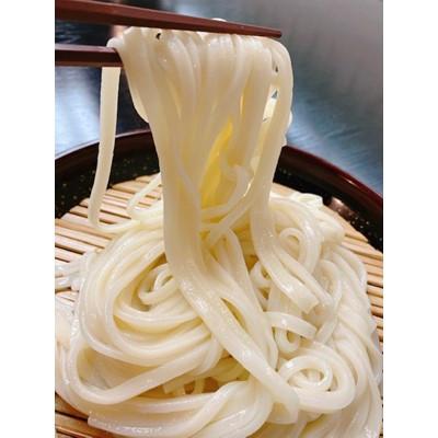 ふるさと納税 吉岡町 山里水沢うどん2人前×4袋