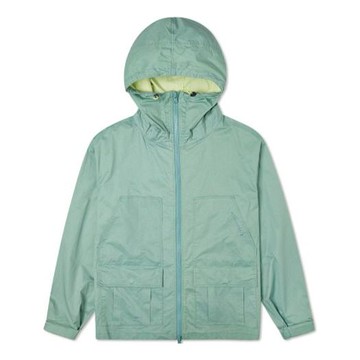 Men's Converse Pocket Casual Hooded Jacket Washed Blue