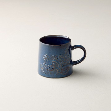 日本澤藍美濃燒｜飛鳥馬克杯 - 2款任選(240ml)