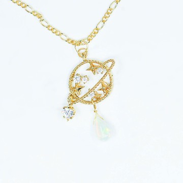 Giftest 澳寶 / 永生世人 基督教耶穌福音飾品項鍊聖經水晶N9