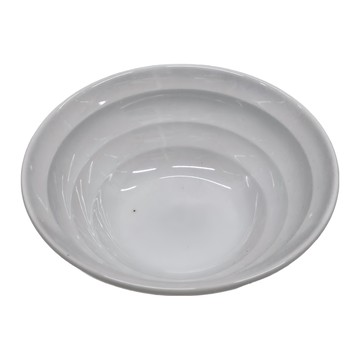 19.8V丼 - 日本製 寬：19.8cm / 高：7.5cm 滿水容量：1000mL 材質：瓷  白色  1個
