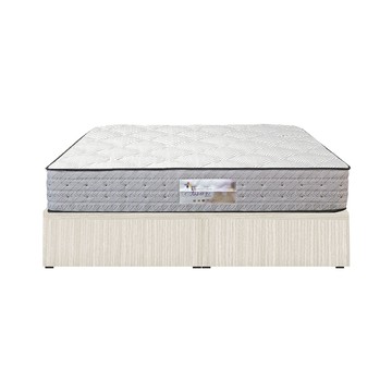 ASSARI-房間組二件(3分床底+捲包床墊)單大3.5尺白梧桐