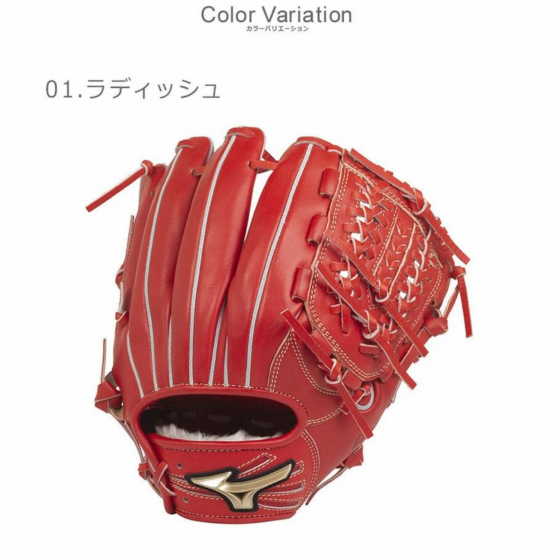 ミズノ グローブ MIZUNO 1AJGY22000 ブラック 黒 レッド 赤 野球