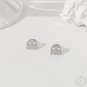 小幽靈 | 醫療鋼 | 低敏耳環