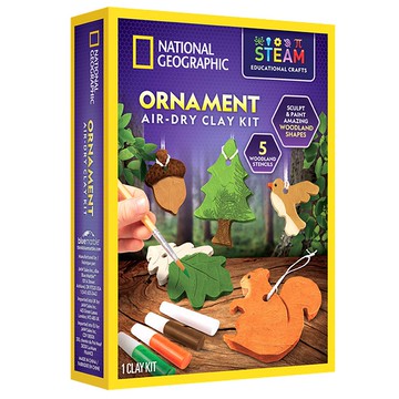 NATIONAL GEOGRAPHIC 國家地理 森林小樹屋陶藝手作套組