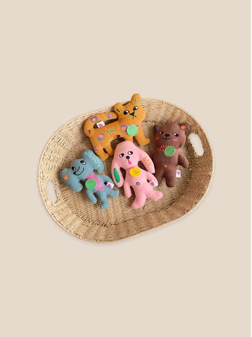 Embroidered Corduroy Cotton Comfort Doll