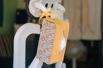 實用禮物  車用面紙包  花布選擇