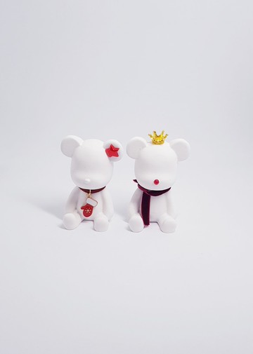 【聖誕禮物】小熊擴香石-生日禮-婚禮小物-交換禮物