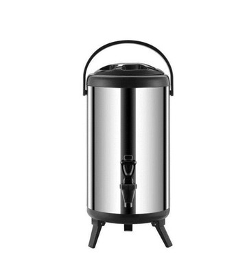 奶茶桶 不銹鋼奶茶保溫桶豆漿商用大容量10升雙層保冷開水12L奶茶店專用