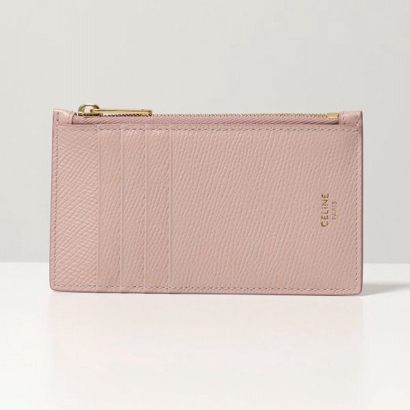 Celine セリーヌ 10b6bel 25vp レザー カードケース コインケース 小銭入れ ミニ財布 Vintage Pink フラグメントケース レディース 通販 Lineポイント最大0 5 Get Lineショッピング