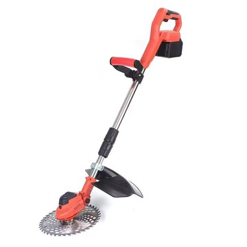 多功能割草機 除草打草剪草機 草坪機 家用農用園藝工具電動割草機家用鋰電多功能打草機鋤除草神器電除草機草坪