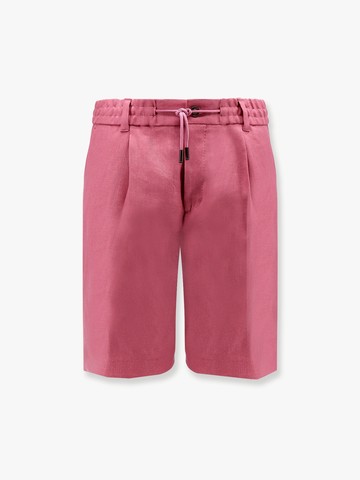 Linen bermuda shorts - BOSS - gender_Man