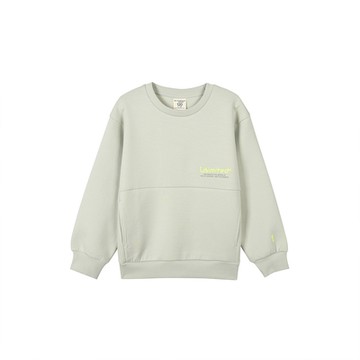 GIORDANO 童裝長袖上衣 彈力空氣棉系列 - 53 孔雀石綠