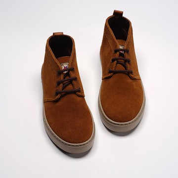 西班牙帆布鞋 CIENTA 98887 256 棕色 麂皮 大人 沙漠靴