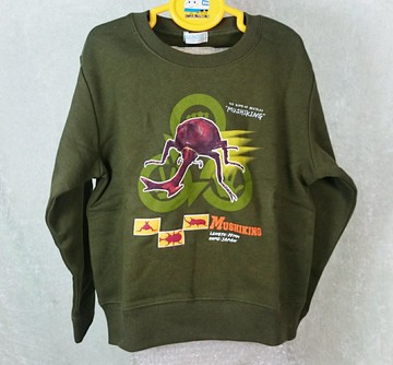 【震撼精品百貨】甲蟲王者 The King Of Beetles 刷毛衣 綠 震撼日式精品百貨